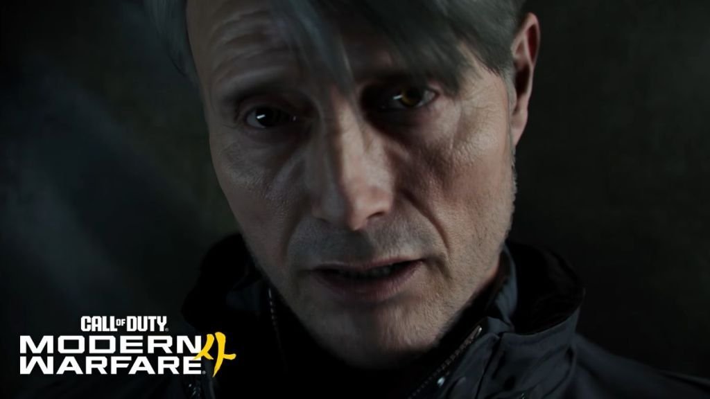 Mads Mikkelsen in Call of Duty Modern Warfare 4