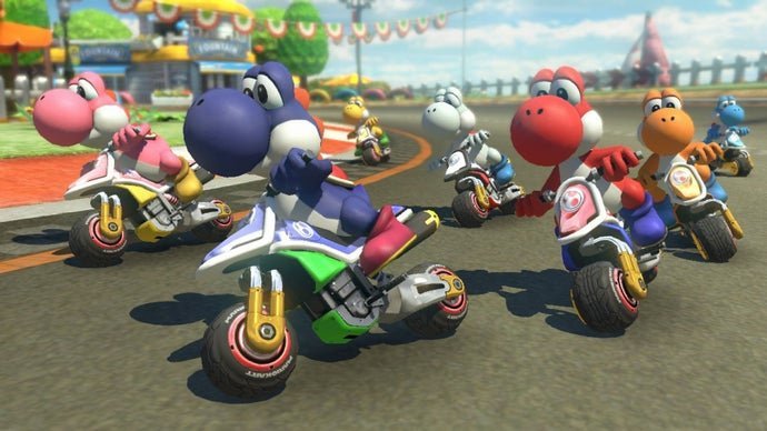 Mario Kart 8 Deluxe Adds 8-Player Local Split-Screen