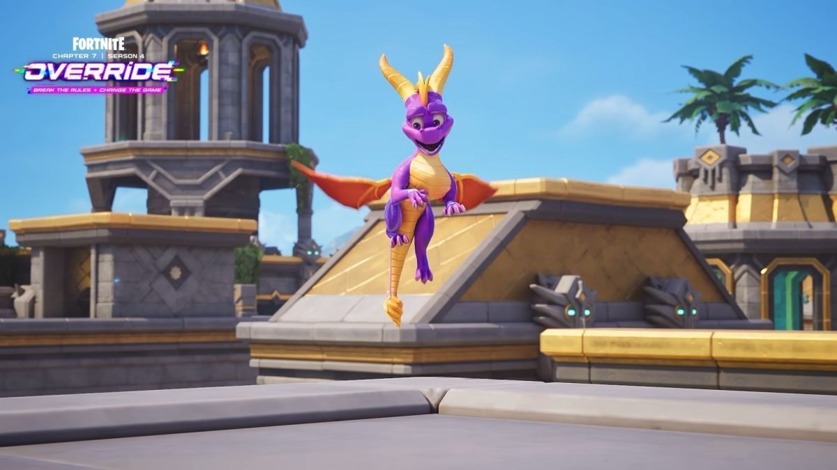 Spyro the Dragon Sidekick Added to Fortnite