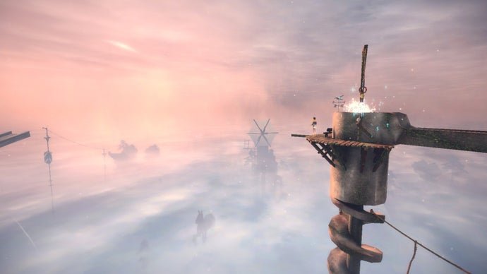 TALON TOWERS Announced With Foggy Parkour Platforming