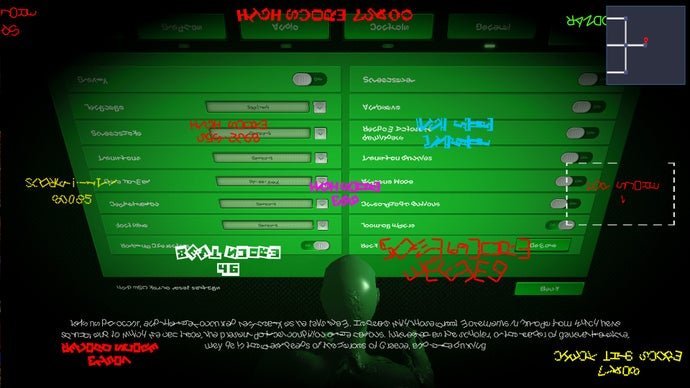 Video Game Menu: The Game Launches on Steam