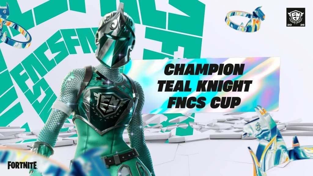 Fortnite Champion Teal Knight FNCS Cup