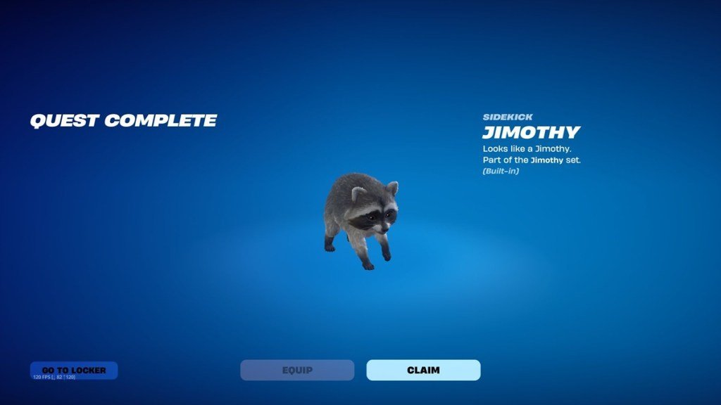 Fortnite Jimothy Sidekick