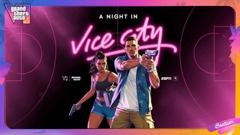 Miami Heat Rebrands as Vice City for GTA 6 Launch Event