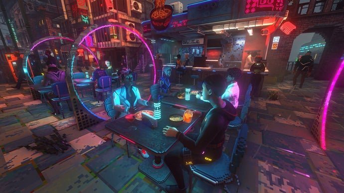 Nivalis Nights eschews cosy vibes for cyberpunk stress