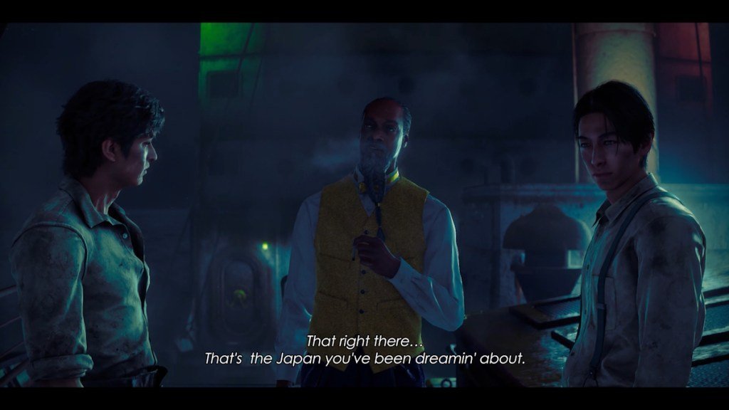 Snoop Dogg with the main characters in Stranger Than Heaven